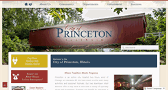 Desktop Screenshot of princeton-il.com