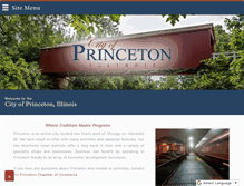 Tablet Screenshot of princeton-il.com
